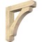 Ekena Millwork Legacy Craftsman Rough Sawn Bracket w/ Offset Brace, Douglas Fir, 8"W x 40"D x 40"H BKT0806X40X40LEC04RDF - alternate 1